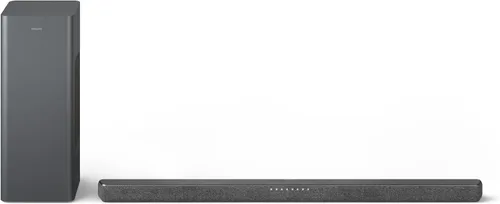 Vista 11 de Barra de sonido PHILIPS B5309 2.1 con subwoofer inalámbrico y tecnología de audio DTS Virtual:X inmersiva - 240W de potencia máxima, graves
