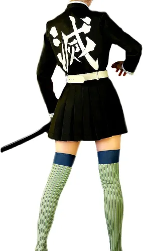 Vista 3 de Disfraz de Kochou para cosplay kimono uniforme de juego de rol conjunto completo