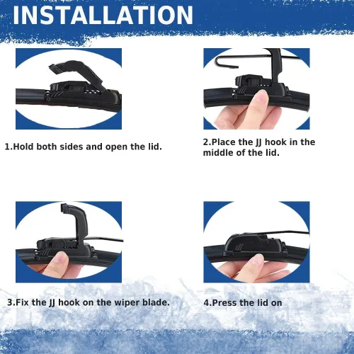 Vista 3 de Kit de limpiaparabrisas manual para carrito de golf, universal con limpiaparabrisas utilitario de 15.7 pulgadas, funciona a mano, compatible