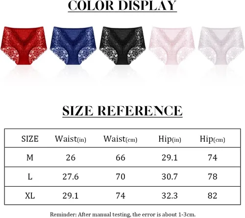 Vista 7 de Ropa interior para mujer, talla grande, sexy, sin costuras, 5