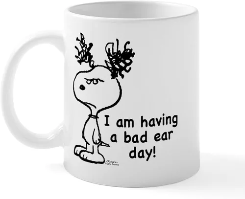 Vista 9 de CafePress Snoopy Mom Hug Mugs Taza de café de cerámica de 11 oz (11.0 fl oz)