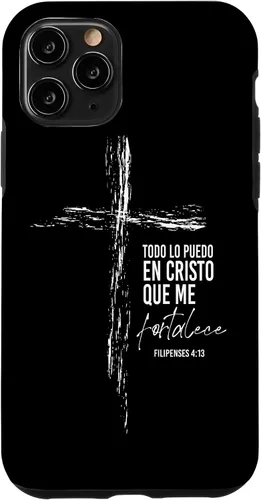 Vista 29 de Regalos Cristianos Versos Filipenses 4 13 Christian Spanish - Carcasa para iPhone 17