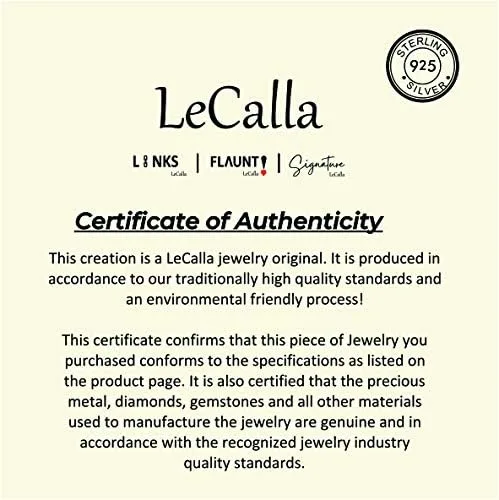 Vista 6 de LeCalla Links Cadena de plata de ley italiana de 0.079in de palomitas de maíz Coreana para adolescentes, mujeres y hombres