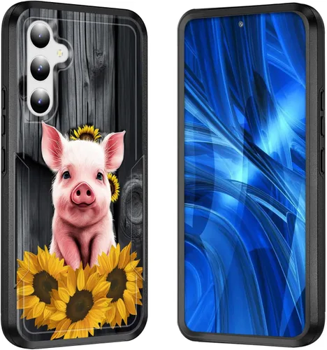 Vista 18 de para Galaxy A15 5G - Funda, [Prueba de caída de grado militar] Funda protectora resistente a golpes de uso pesado y resistente para Samsung Galaxy