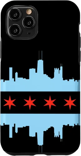 Vista 29 de Chicago Flag Skyline City of Chicago Pride Case for iPhone 17