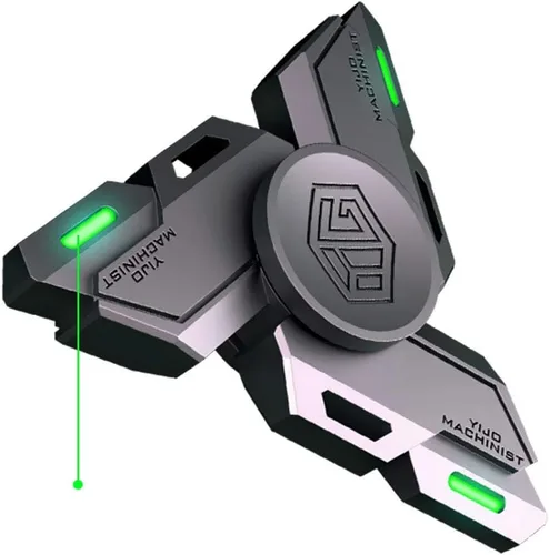 Vista 10 de Fidget Spinners, Juguete Fidget Spinners, Juguete para Aliviar el Estrés, Ansiedad y TDAH, Regalos Spinner para Adultos y Niños, Juguete de Metal