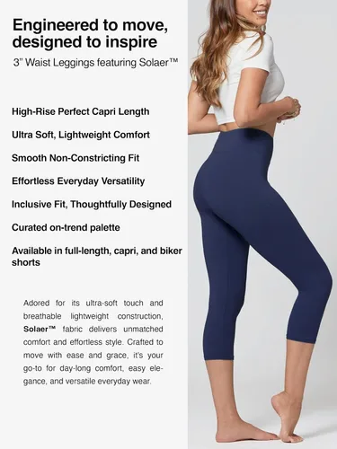 Vista 411 de Conceited - Leggings para mujer, longitud completa, ciclismo y capri, talla regular y extragrande