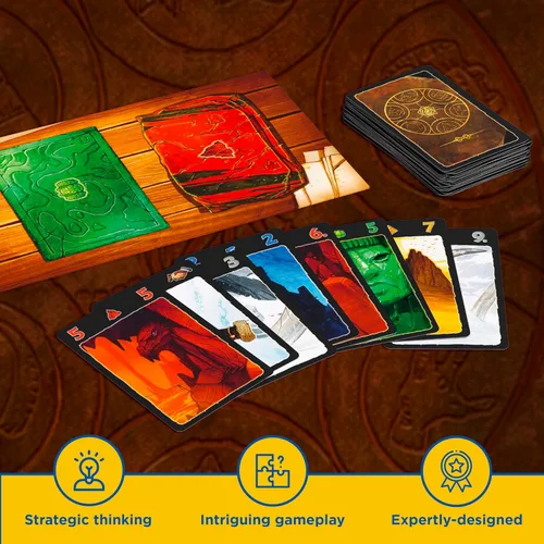 Vista 7 de Juego de cartas Lost Cities - con la 6ª Expedición