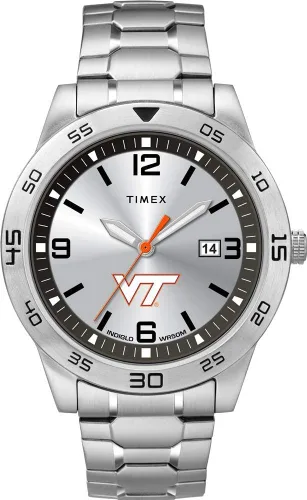 Vista 27 de Timex Tribute Reloj de cuarzo para hombre Citation de 42 mm con correa de acero inoxidable