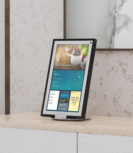 Vista 7 de Soporte compatible con Echo Show 15/21, base giratoria de 360°