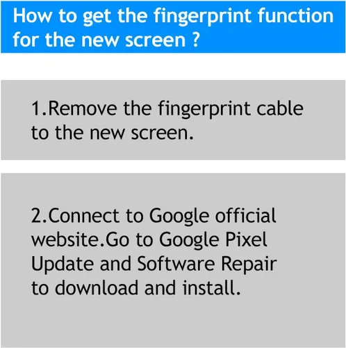 Vista 8 de Para Google Pixel 6A OLED Pantalla de reemplazo de pantalla Kits