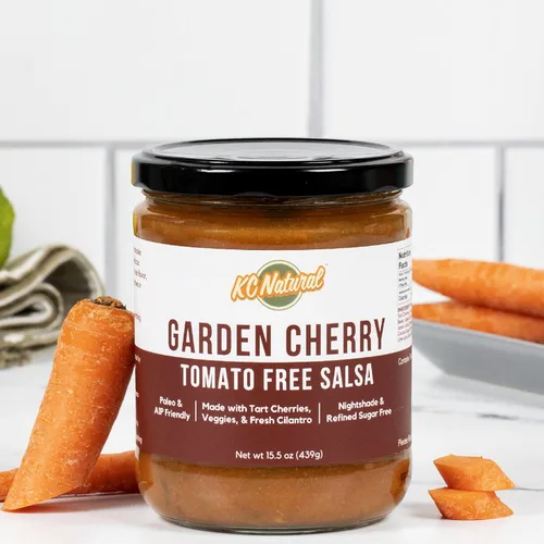 Vista 6 de KC Natural - Salsa sin tomate cherry de jardín - Sin sombreado - Apto para paleo y AIP - 15.5 oz