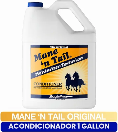 Vista 3 de Mane 'n Tail Acondicionador de galón, para cabello suave y sedoso. ¡Para caballos y humanos! (128 onzas líquidas)