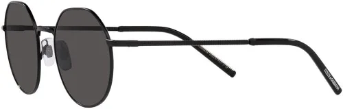 Vista 3 de Gafas de sol Dolce & Gabbana DG 2286 110687 Negro Mate, Negro mate, 5221145