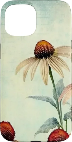 Vista 6 de iPhone 16 Vintage Coneflower Case