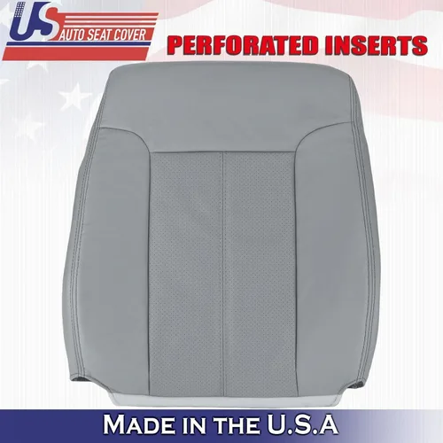 Vista 7 de 2015 2016 para Ford F250 F350 Lariat Driver & Passenger Top Cubiertas de cuero gris