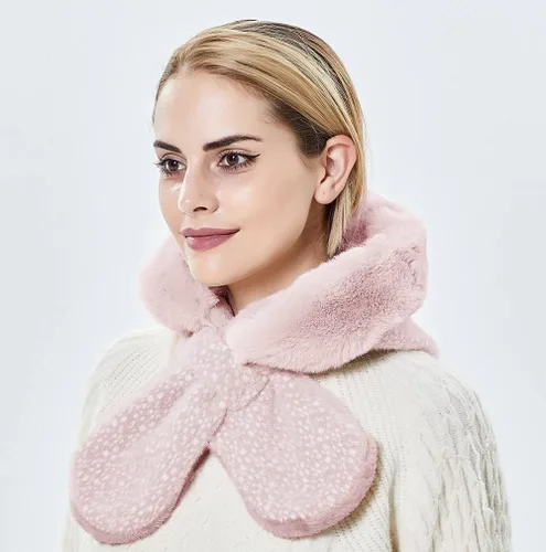 Vista 26 de Gorros de invierno para mujer, pasamontañas, bufanda, para clima frío, conjunto para mujer, gorro con capucha