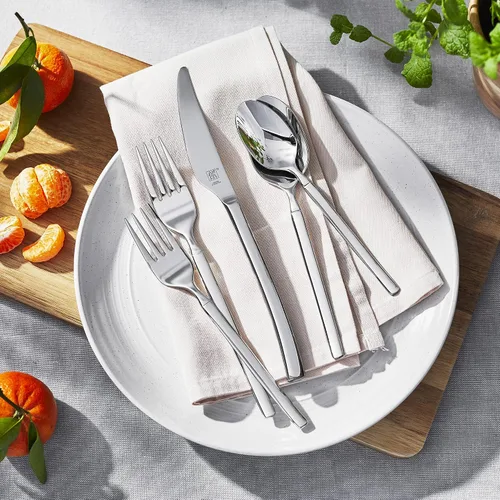 Vista 2 de ZWILLING Opus Juego de cubiertos de acero inoxidable 18/10 de 20 piezas, plateado
