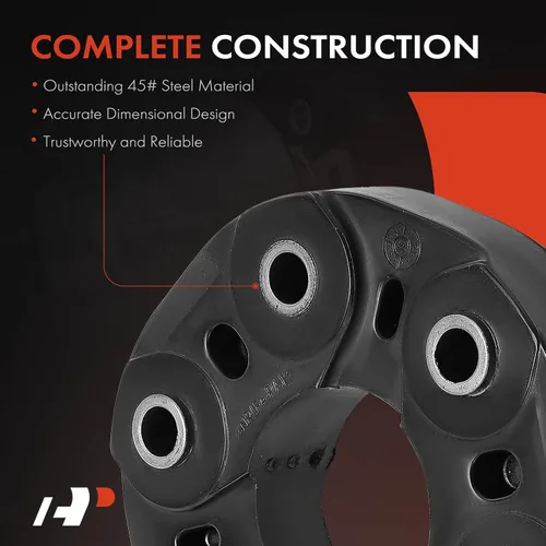 Vista 4 de A-Premium Acoplador de eje de transmisión trasero Acoplamiento de eje de transmisión flexible compatible con Mercedes-Benz E320 2007-2009, E350