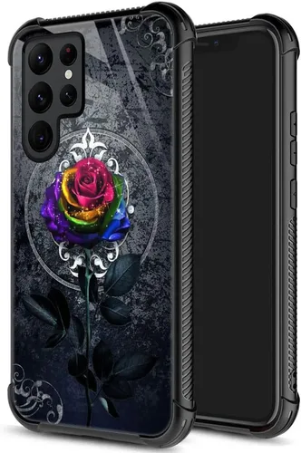Vista 35 de ZHEGAILIAN Funda para Samsung Galaxy S23 Ultra, protección de grado militar, esquinas a prueba de golpes, funda antiarañazos para Samsung Galaxy S23