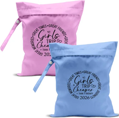 Vista 21 de 2 Piezas Bolsa Húmeda, Bolsa Impermeable Húmeda y Seca, Bolsa de Lavandería Pequeña, para Traje de Baño, Piscina, Viaje, Playa, Pañales, Ropa Sucia