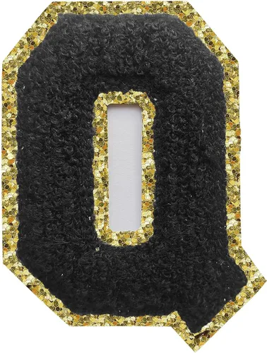 Vista 187 de 3Pcs Letter Patches Varsity Glitters Chenille,SPRT Iron on Blue Letter Patch,Alphabet Cloth Patch for Team Costume Decoration 3.1in Height S