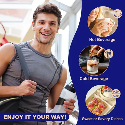 Vista 2 de Polvo de colágeno de calostro bovino alimentado con pasto para mujeres y hombres, péptidos de colágeno hidrolizados en polvo con probióticos