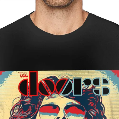 Vista 3 de Jasongamo mens Tshirt Crew Neck Doors