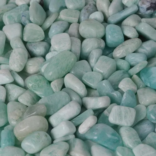 Vista 2 de 100 Gramos Piedras Pequeñas Pulimentadas y Trituradas para Adornos de Sanación