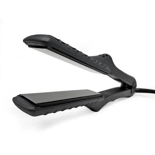 Vista 3 de CROC Plancha plana de titanio negro LED de 1 pulgada
