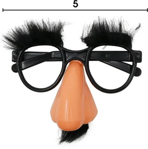 Vista 5 de Skeleteen Gafas con nariz - Gafas divertidas de anciano - 1 pieza