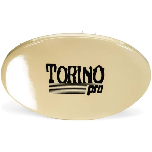 Vista 4 de Cepillo Torino Pro Wave #1510 - Por Brush King - Curvado, Dura Palma/Militar 360 Ondas