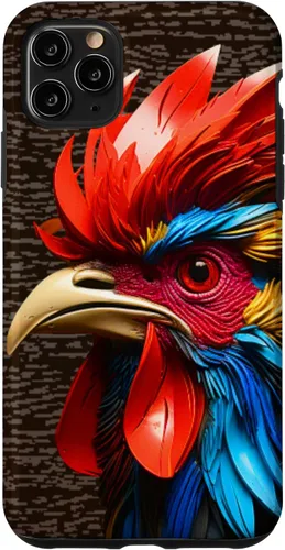 Vista 13 de Funda para teléfono iPhone XR Gallo Gallo de granja Animal Art Rooster