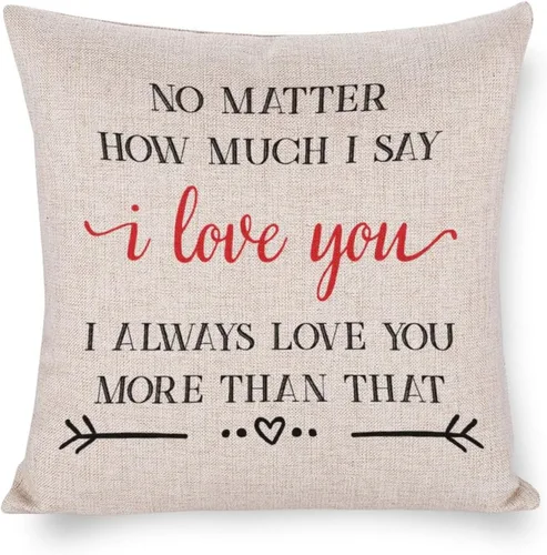 Vista 11 de One Year Down Forever to Go - Fundas de almohada decorativas de 16 x 16 pulgadas, funda de cojín cuadrada con acento de San Valentín para sofá