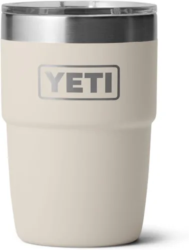 Vista 16 de YETI Rambler Taza de café aislada de 8 onzas con tapa, taza de café apilable de doble pared aislada al vacío, forro de cerámica DuraSip, diseño apto