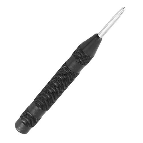 Vista 7 de Perforadora central automática de 5.12 pulgadas, perforadora de agujero central de metal con impacto de resorte ajustable para metal o madera