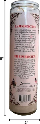 Vista 3 de Vela Devocional Resurrección (La Resurrección)