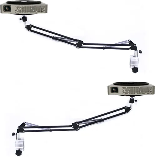 Vista 5 de Trípode para proyector Adaptador de montaje de proyector Flexible Soporte de proyector Ángulo de proyector Ajustable Soporte de Proyectores