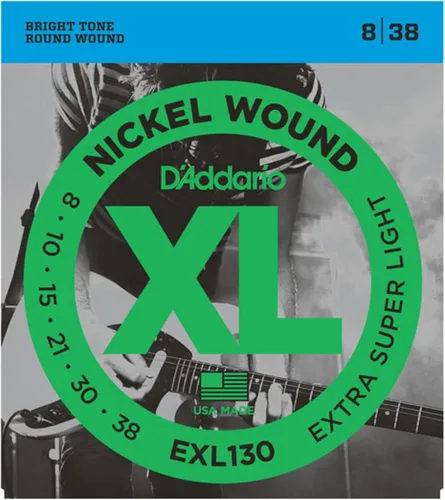 Vista 30 de D'Addario XL EXL157 - Cuerdas de níquel para guitarra eléctrica de 6 cuerdas, entonación perfecta, sensación consistente, durabilidad fiable