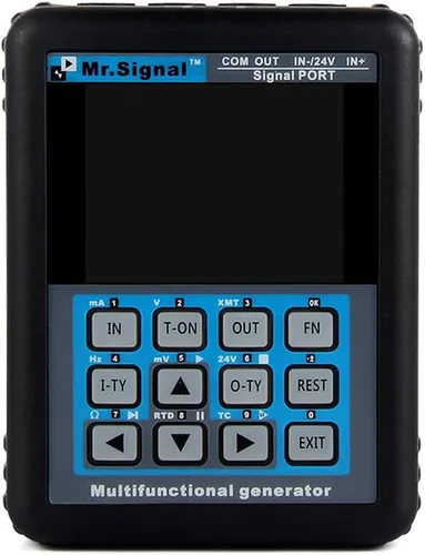 Vista 2 de Fuente 4 ~ 20mA/0 ~ 10 V Generador de Señal actual, PLC Válvula Simulador de calibración