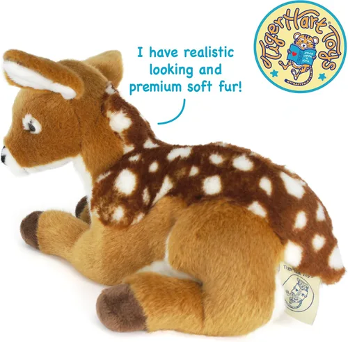 Vista 6 de TigerHart Debbie The Baby Deer - Peluche de 10 pulgadas
