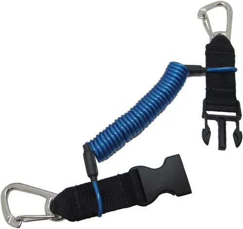Vista 3 de Scuba Choice Buceo Deluxe Snappy - Cordón para cámara con clips resistentes