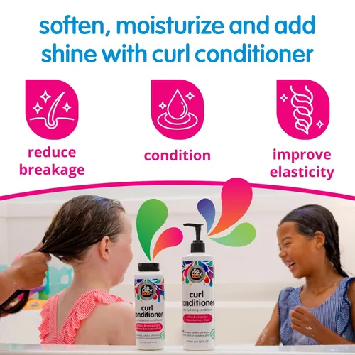 Vista 4 de So Cozy Paquete de champú y acondicionador de rizos para niños