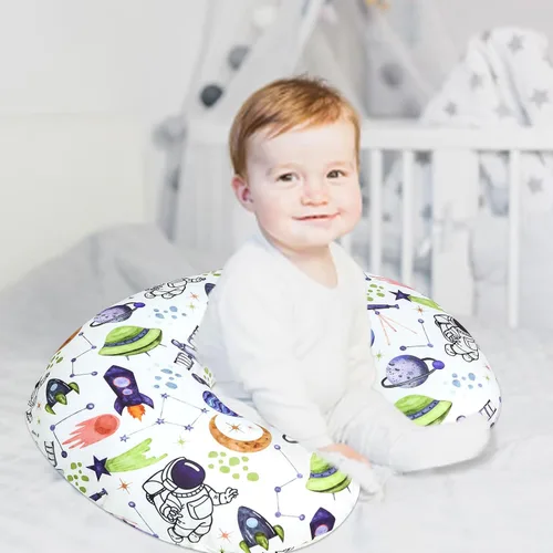 Vista 57 de Funda para almohada de lactancia TANOFAR, funda de almohada de lactancia neutral para bebés niños y niñas, funda de almohada de lactancia ultra