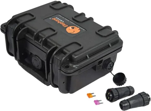 Vista 9 de Elephant B095 - Caja de batería para kayak, impermeable, para alimentar GPS, buscadores de peces, luces LED, bomba aireadora