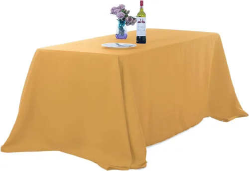 Vista 98 de Ascoza Paquete de 2 manteles cuadrados negros de tela de poliéster de 52 x 52 pulgadas para bodas, banquetes, restaurantes y fiestas