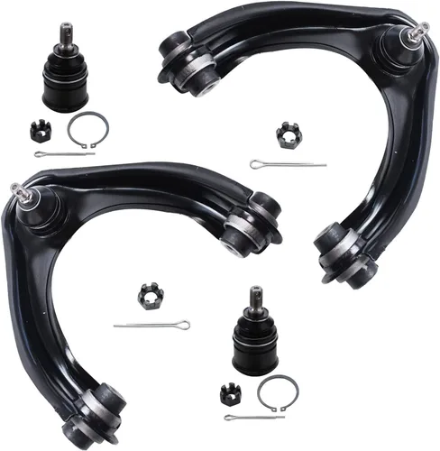 Vista 179 de Detroit Axle - Barras estabilizadoras de brazos de control delanteros 4WD para Ford 2005-2008 F-150 Lincoln Mark LT, 2 brazos de control superiores