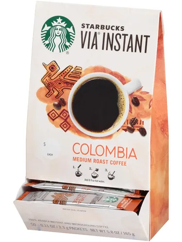 Vista 7 de Starbucks VIA Ready Brew café instantáneo, 50