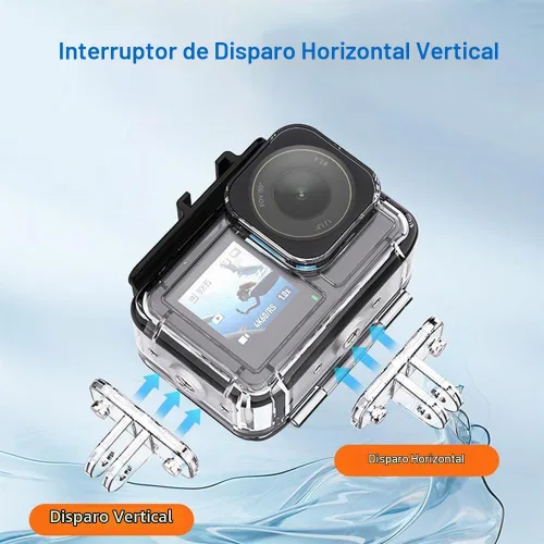 Vista 3 de Funda impermeable para cámara DJI Osmo Action 3/Action 4/Action 5 Pro