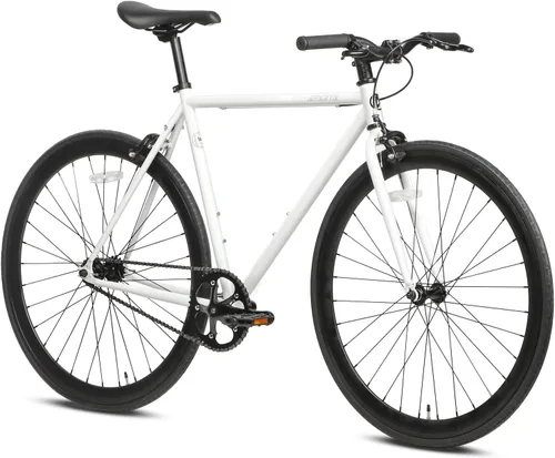 Vista 7 de AVASTA Single-Speed Fixed Gear Fixie Bike, Flip Flop Hub Urban Commuter Bicycle, 50/54/58cm Frame, Multiple
